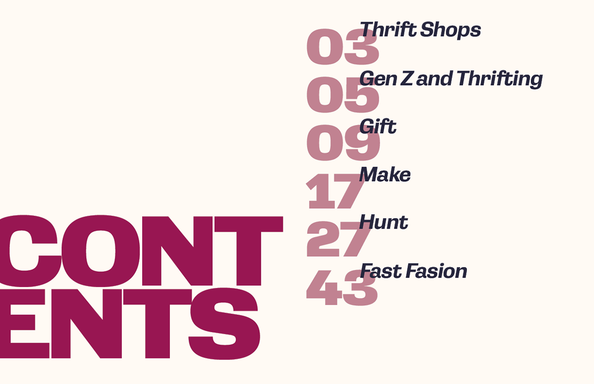 "Find" magazine, InDesign, 2024