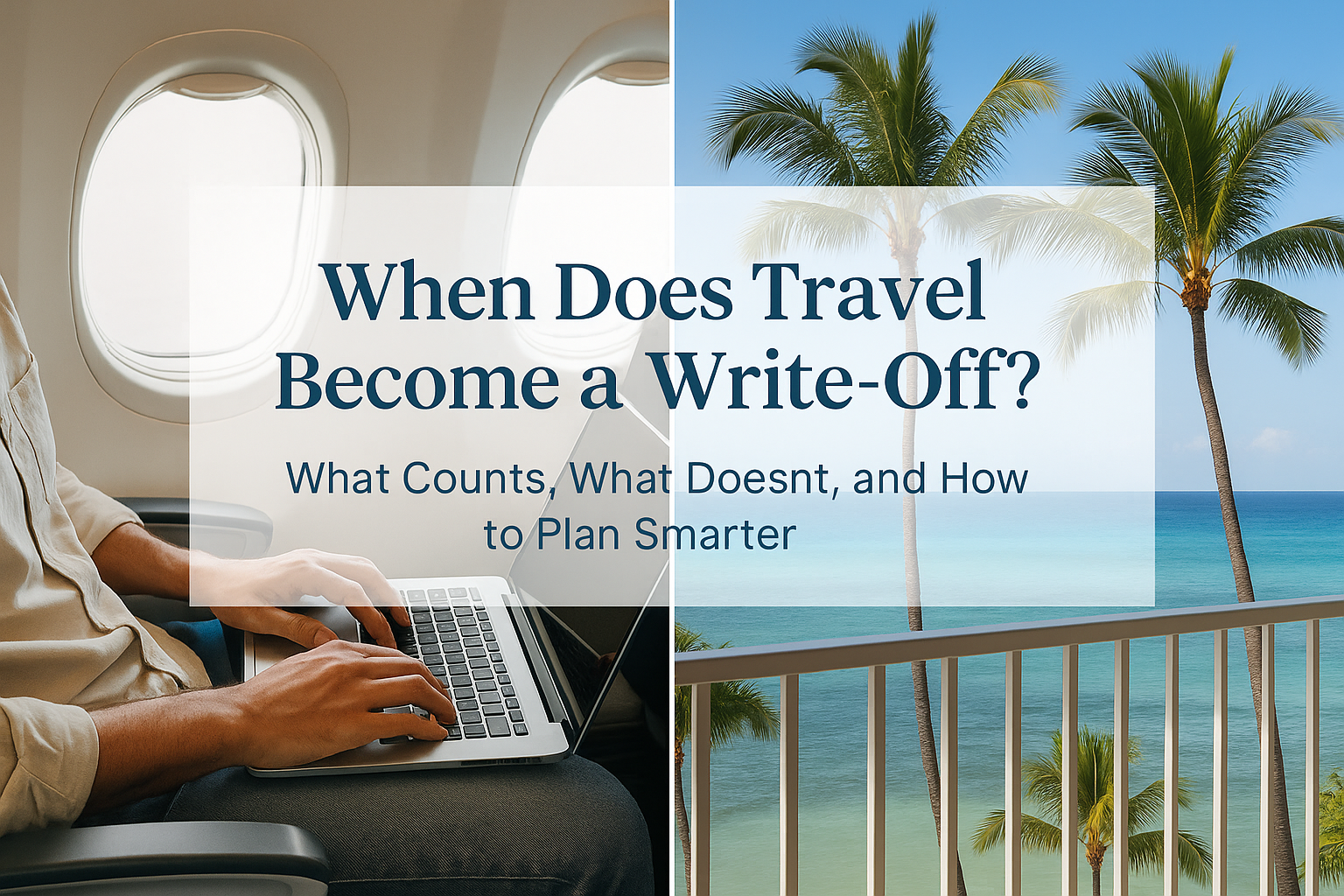 When Does Travel Become a Write-Off? (And When It Doesn’t)