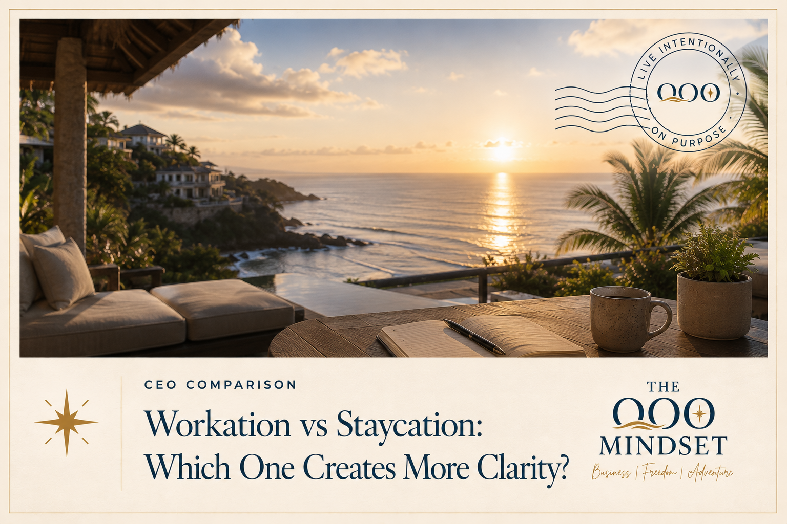 Workcation vs Staycation: Which One Creates More Clarity?