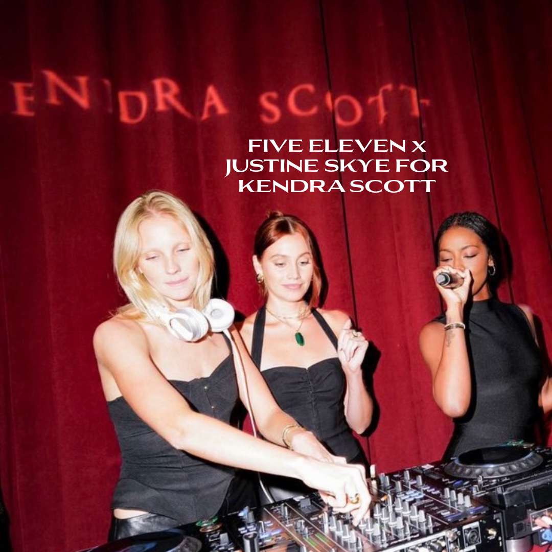 Five Eleven x Justine Skye for Kendra Scott Fashion Week