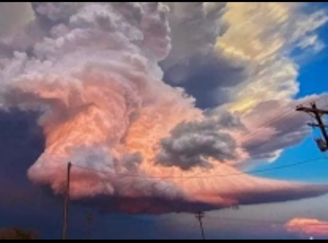 A Storm Moving into Denton, Texas
