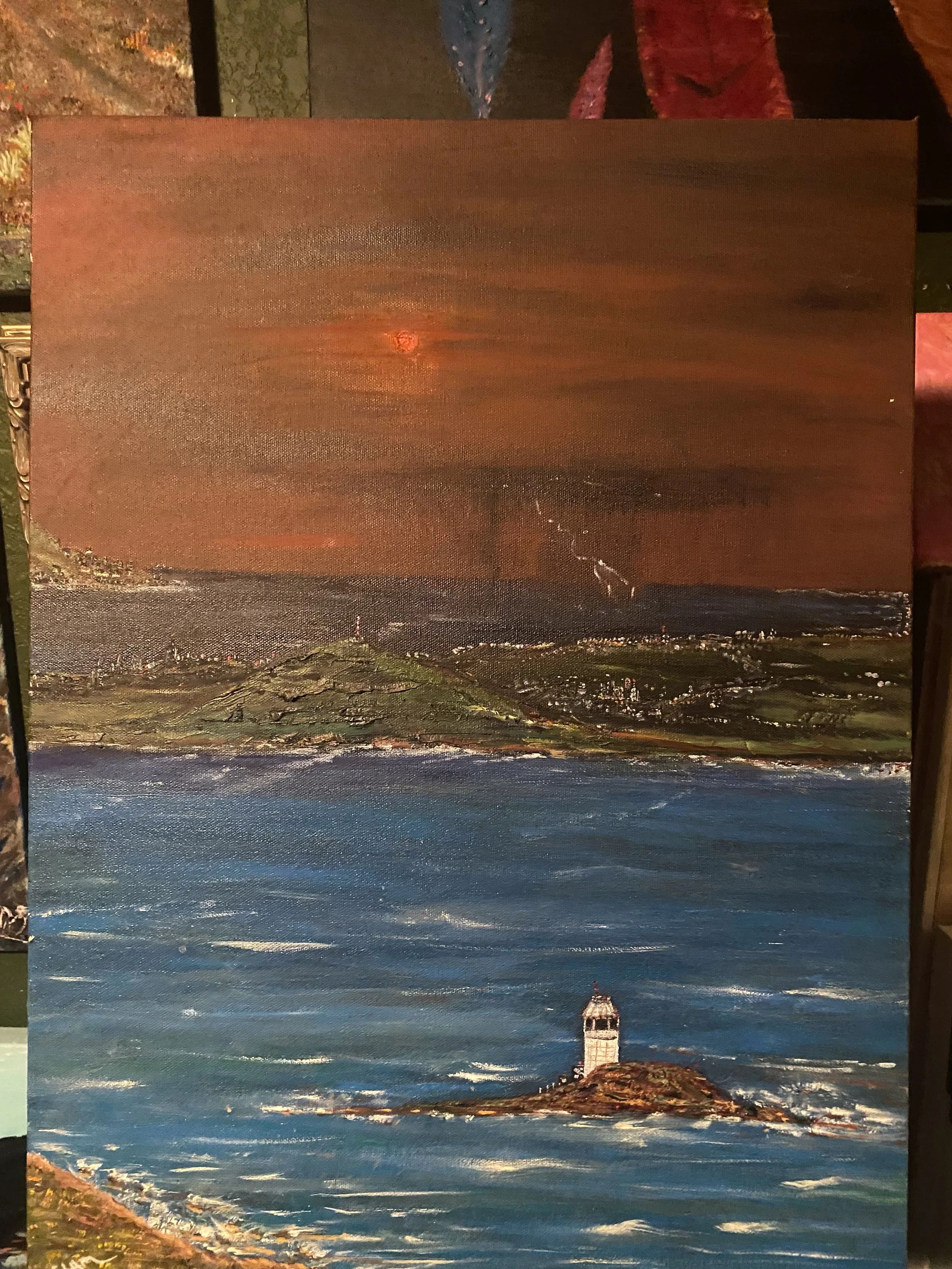 A Grim Look At Russia (24x36")