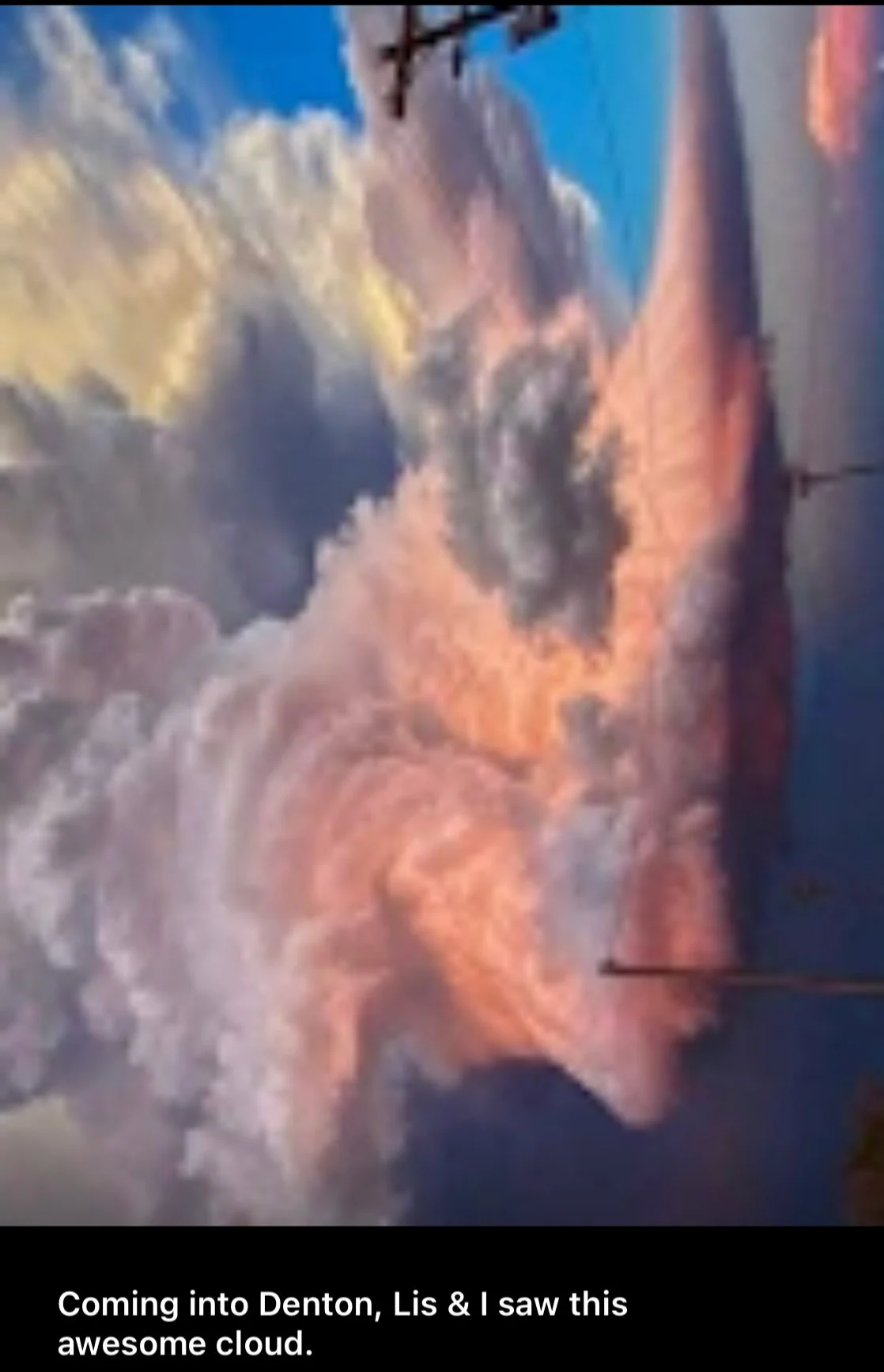 Flipped on its side, kinda looks evil...