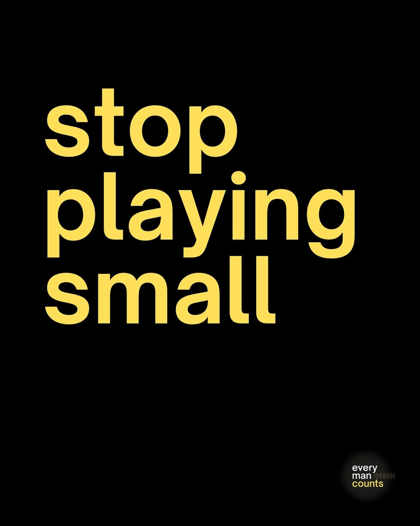 It’s time to step up and fulfill your potential. What are you waiting for? 
#EveryManCounts #WilmingtonMen #MensWork #GoodMen #wilmingtonnc #MensGrowth #PersonalDevelopment #Community #Leadership #InnerWork #MaleSupport #Accountability