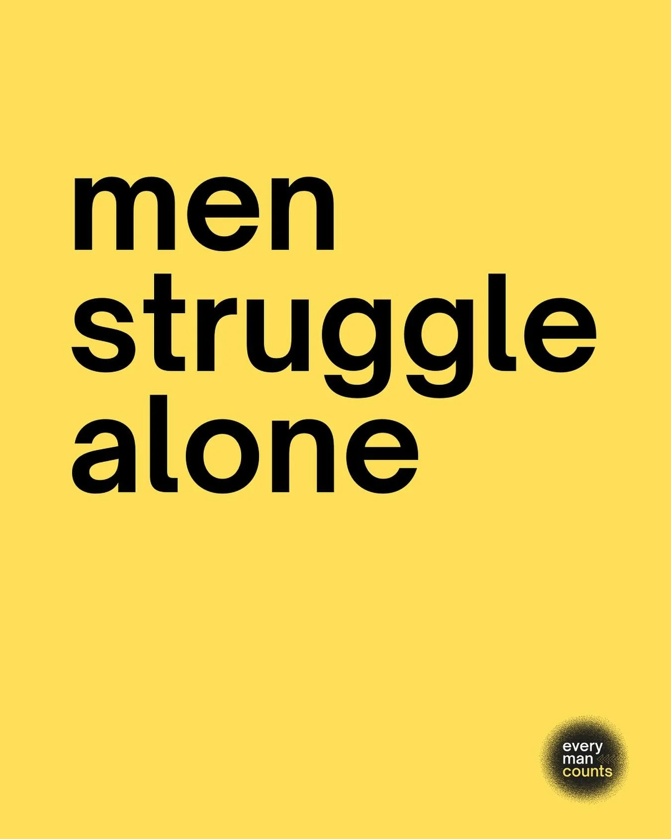 Every conversation I have with men reveals the same thing - they’re carrying weight alone.
Be the man who reaches out first. Be the man who joins. Your example might save another man.
#EveryManCounts #WilmingtonMen #MensWork #GoodMen #wilming