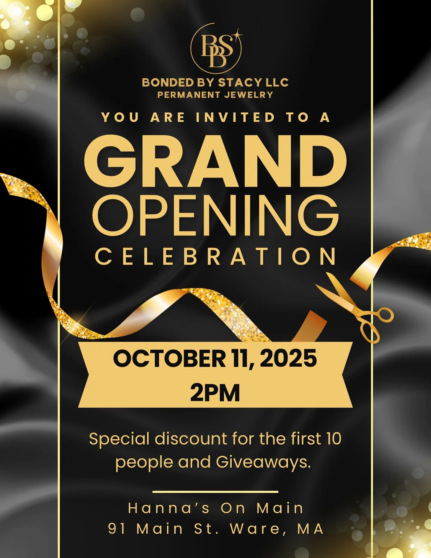 Will you be joining Bonded By Stacy to celebrate today?