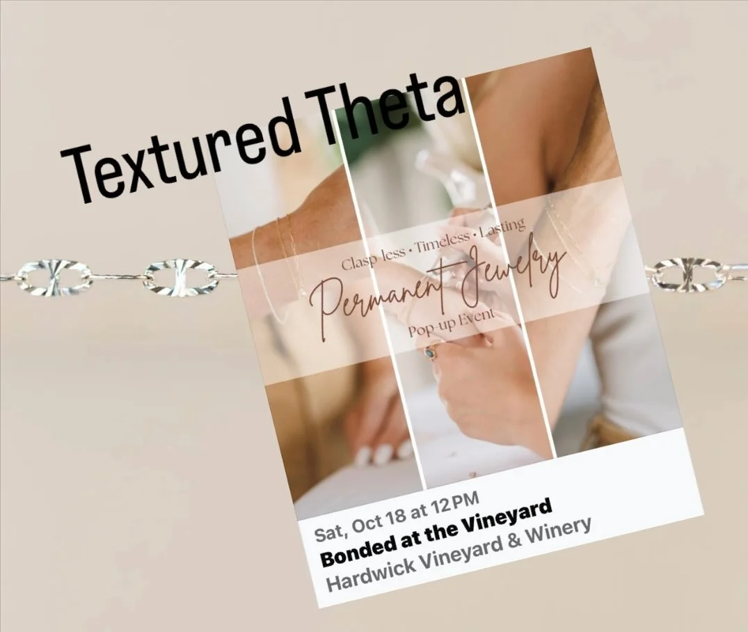 Sneak peek of some new chain we will have on 
hand this Saturday at the Hardwick Winery. 
Come check it out!