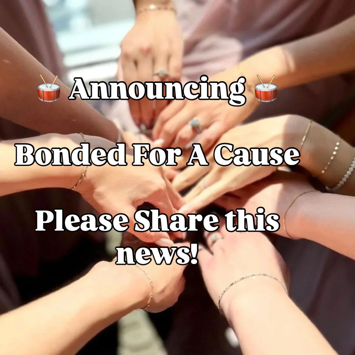 Bonded By Stacy LLC Is so excited to officially announce 📣 &ldquo;Bonded For A Cause&rdquo; This is a meaningful way for us to give back to our local communities that support us every day. 

Through this initiative, Bonded By Stacy LLC will attend l