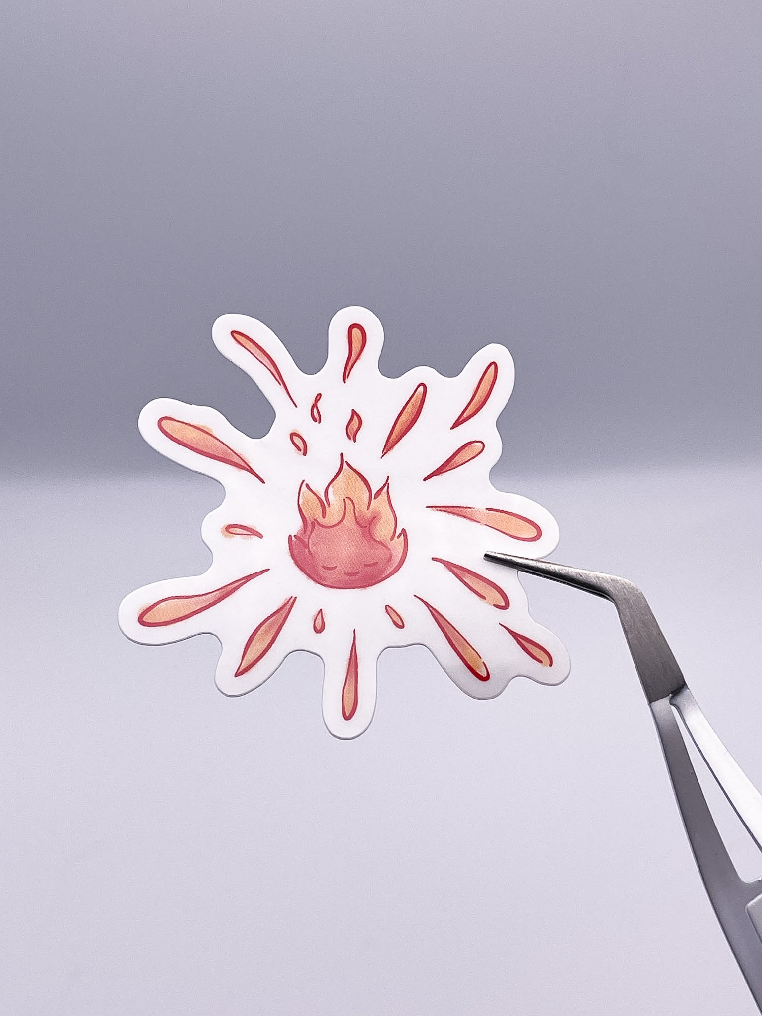 Fire Spirit Temporary Tattoo Sticker