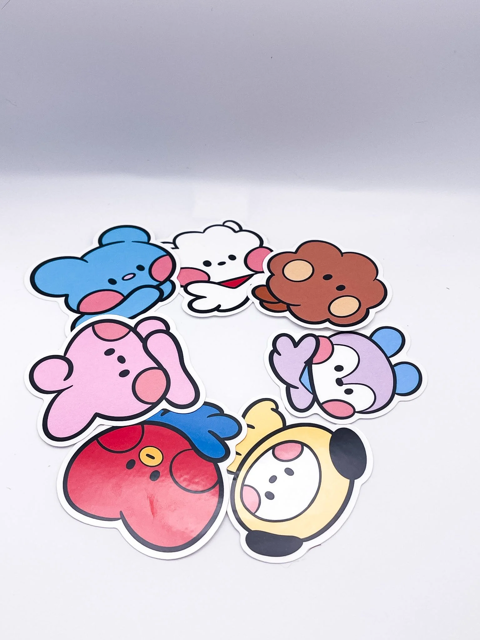 Minini Characters - Temporary Tattoo Sticker