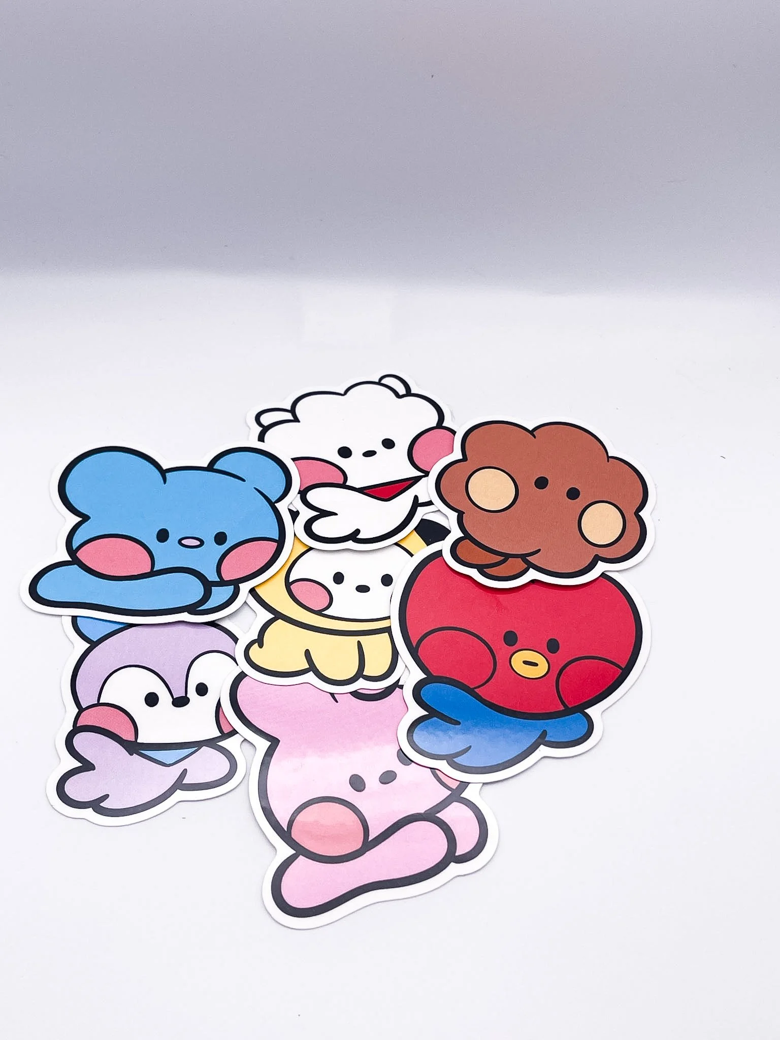 Minini Characters - Temporary Tattoo Sticker