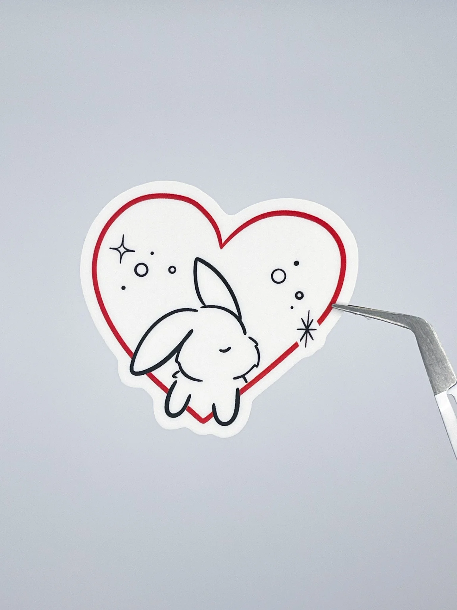 Love Bun Temporary Tattoo Sticker