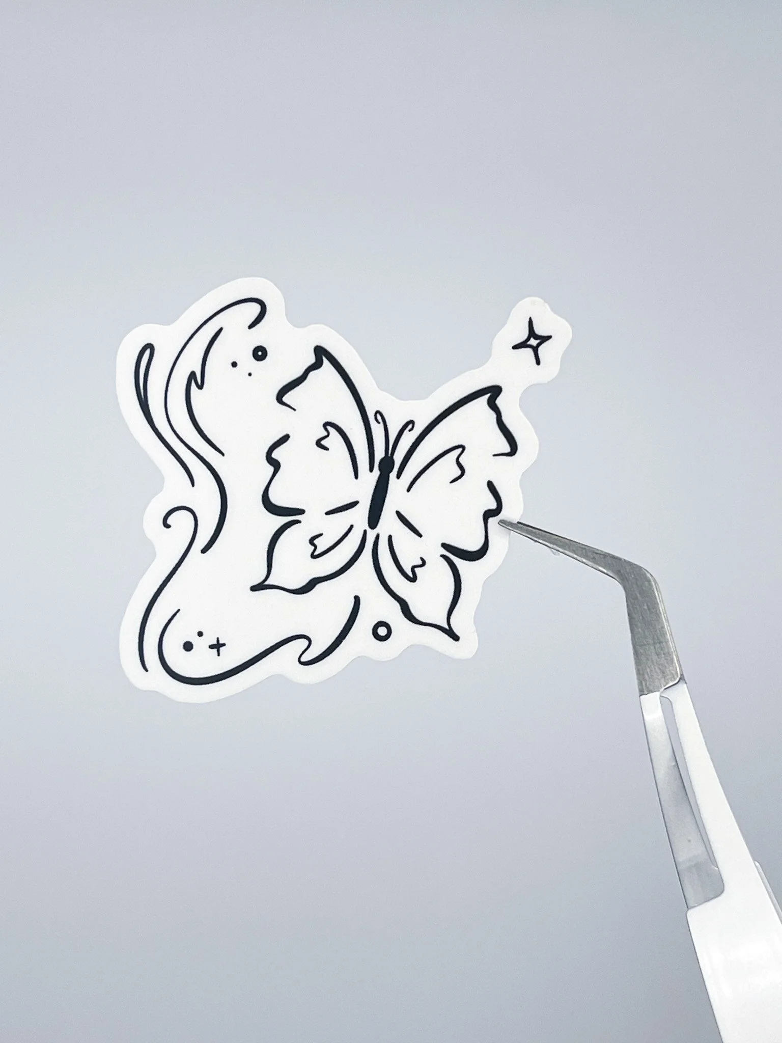 Whimsy Butterfly Temporary Tattoo Sticker