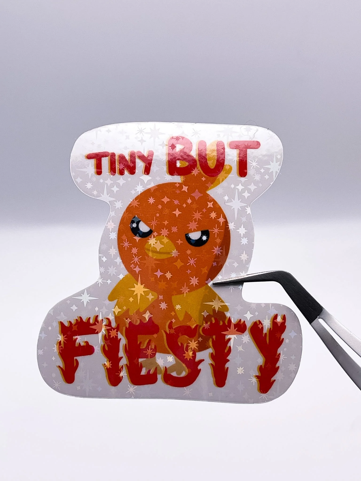 Tiny but Fiesty Sticker
