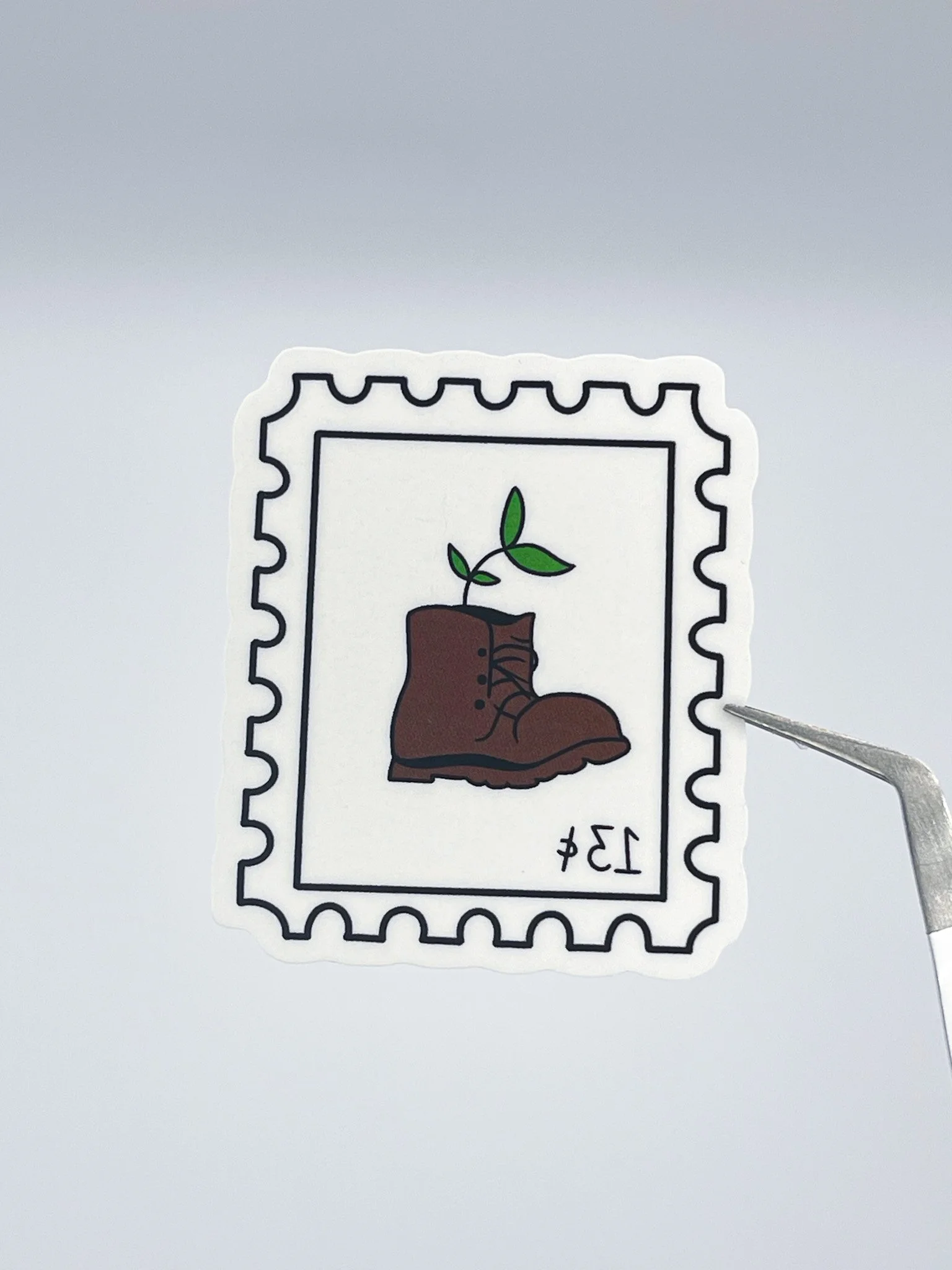 Plant Boot - Stamp Temporary Tattoo Sticker