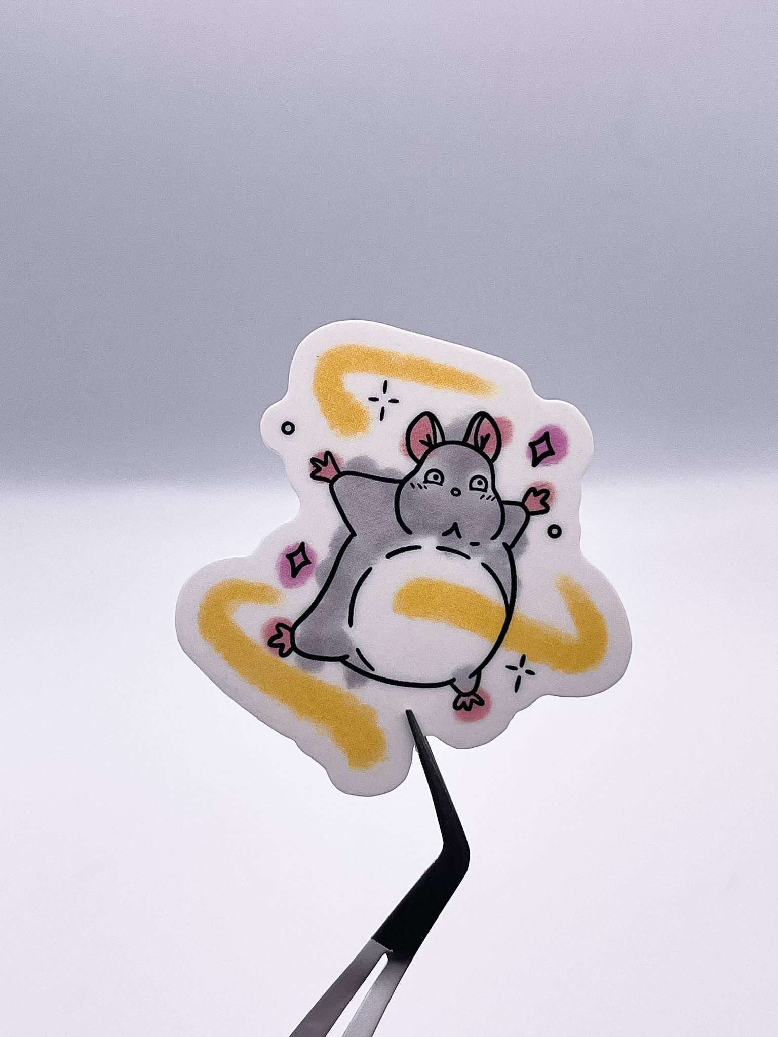 Floating Boh Temporary Tattoo Sticker