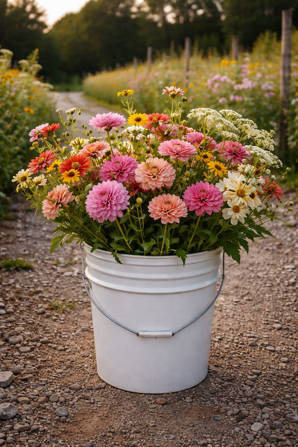 Buckets of Blooms