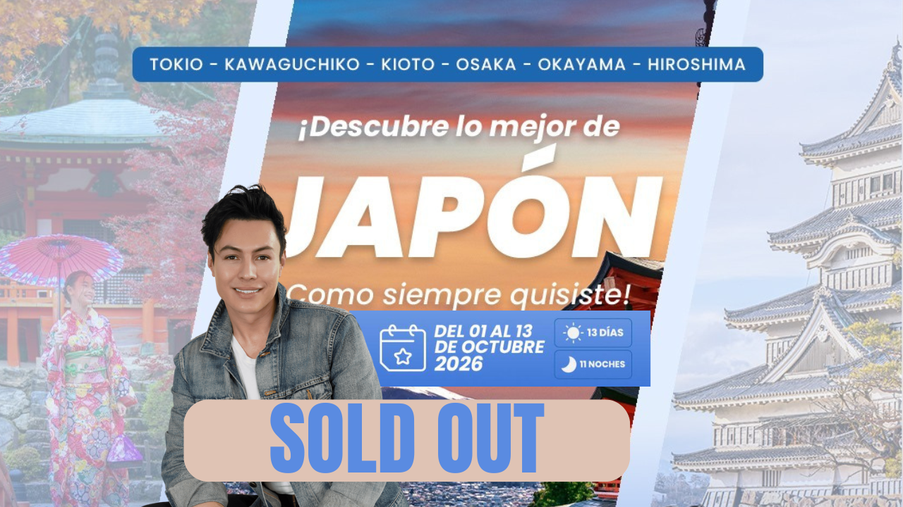 Japón 1- 13 Octubre 2026 🍁