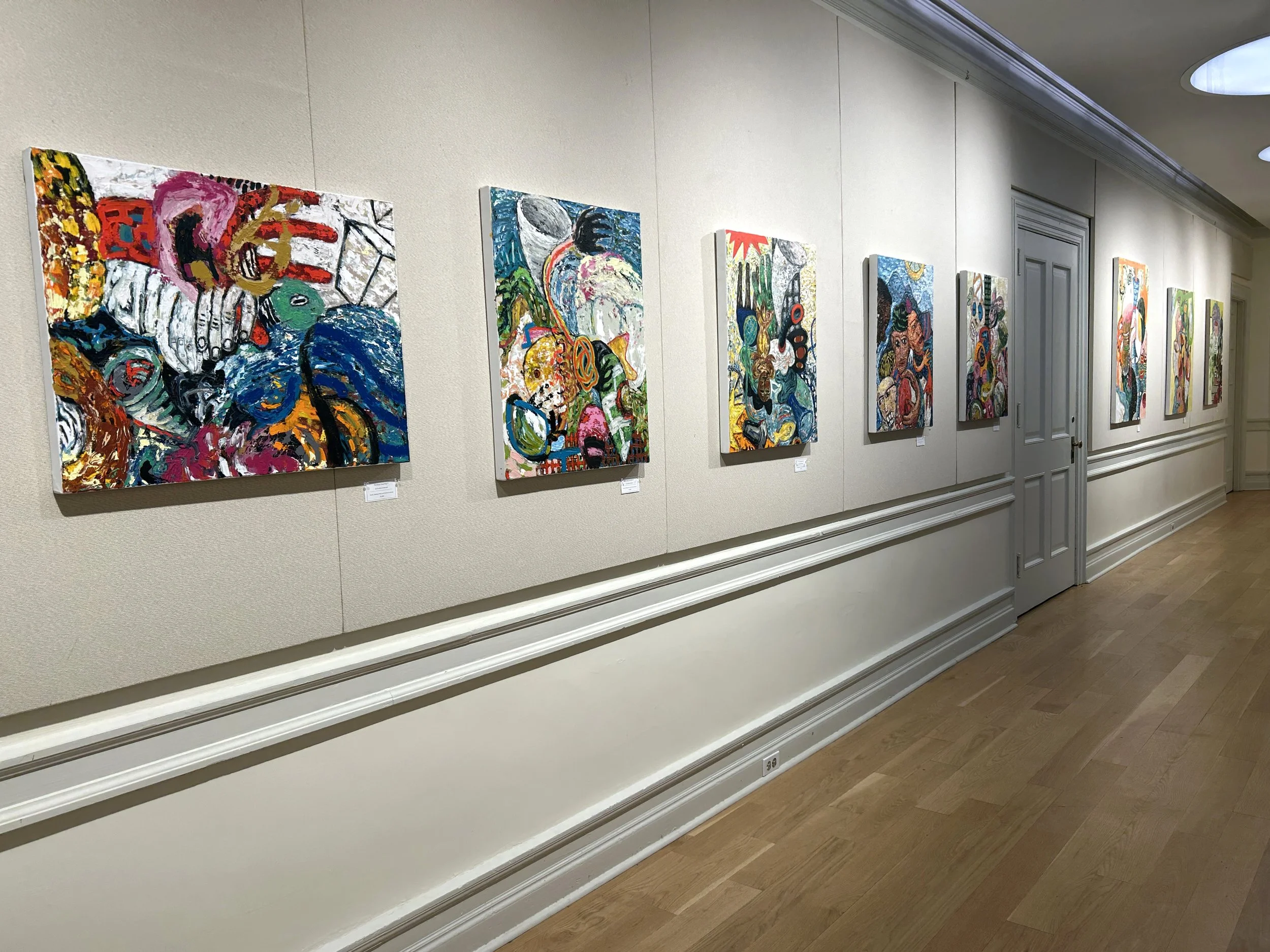 installation shot of perilous journey / hypernormal exhibition