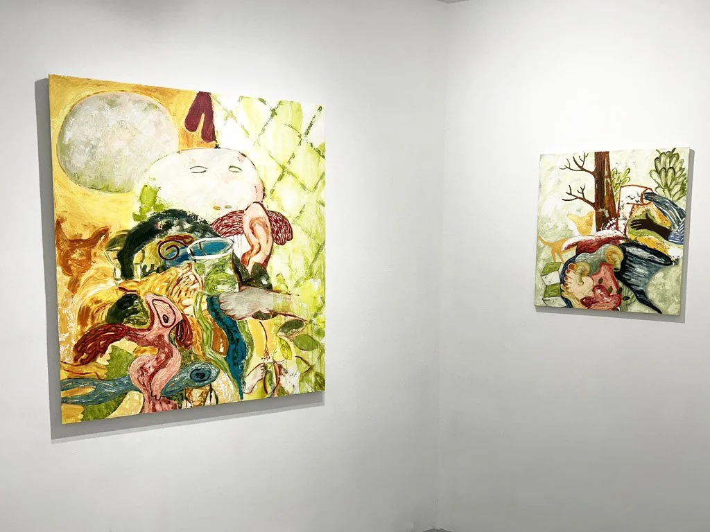 Installation view, Angell Street Galleries, April 2026
