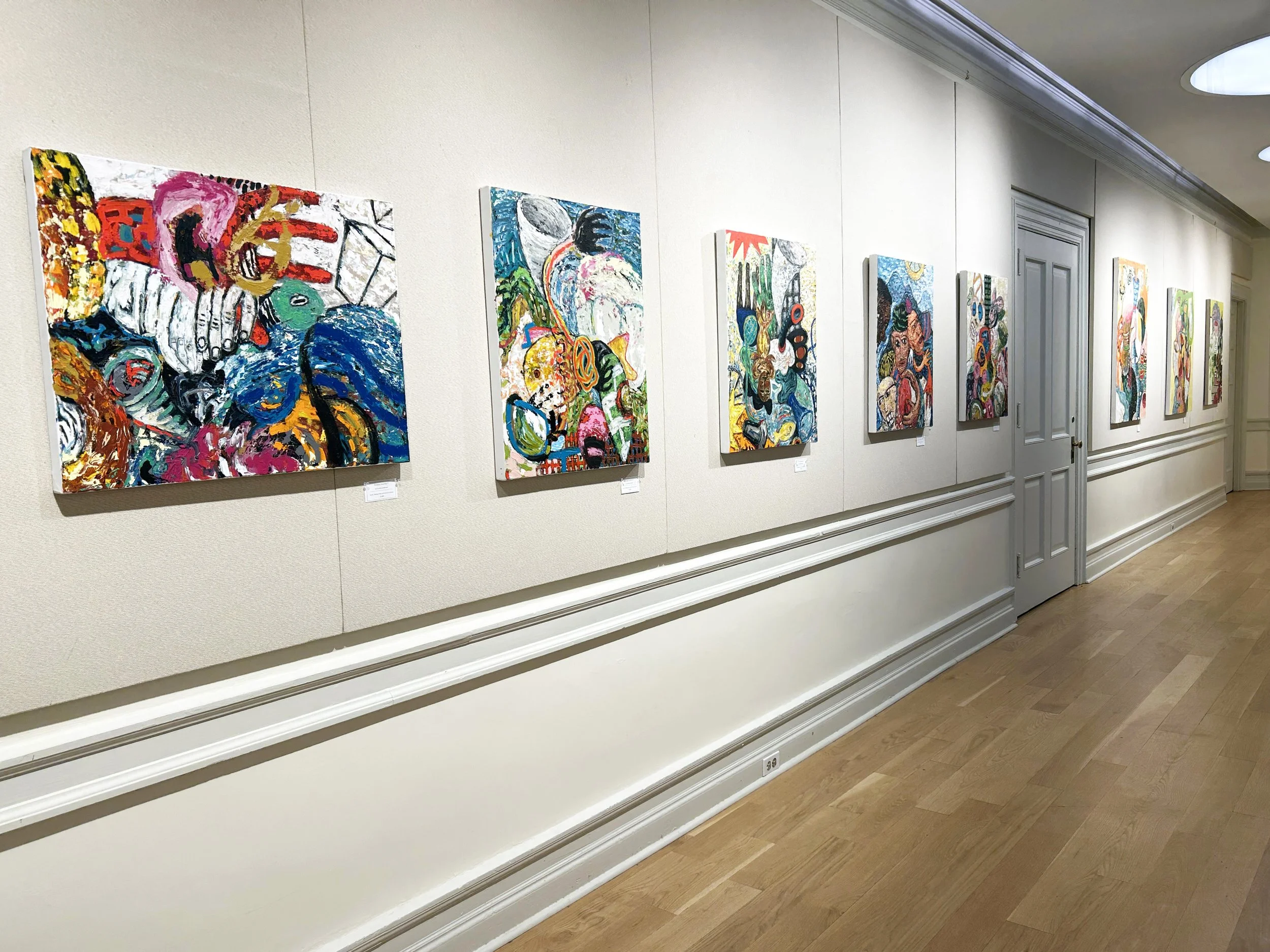 installation shot of perilous journey / hypernormal exhibition