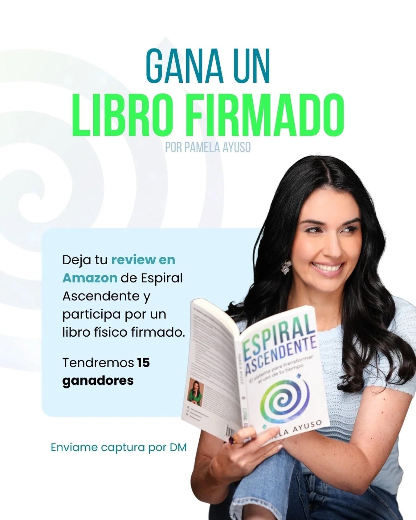 Como les he contado, este libro naci&oacute; con el deseo de acompa&ntilde;arnos a usar mejor nuestro tiempo y construir una vida con m&aacute;s intenci&oacute;n.

Y hoy quiero agradecerles de una forma muy especial:
vamos a regalar 15 ejemplares f&i