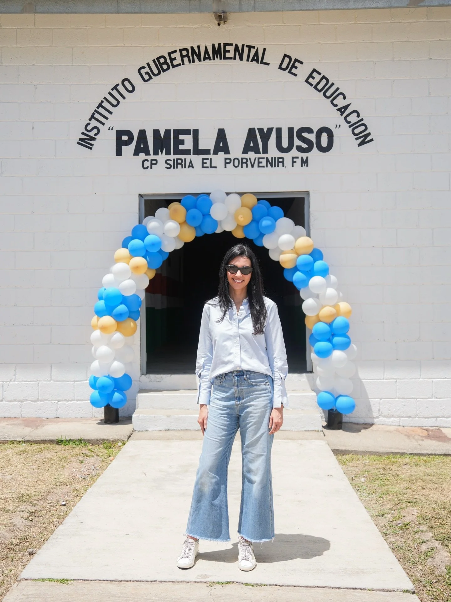 Inauguramos el centro educativo &ldquo;Pamela Ayuso&rdquo; en el Centro Penitenciario de Siria, El Porvenir. Aqu&iacute;, 300 privados de libertad podr&aacute;n recibir sus clases. 
Creo profundamente en el poder de la educaci&oacute;n para abrir pue