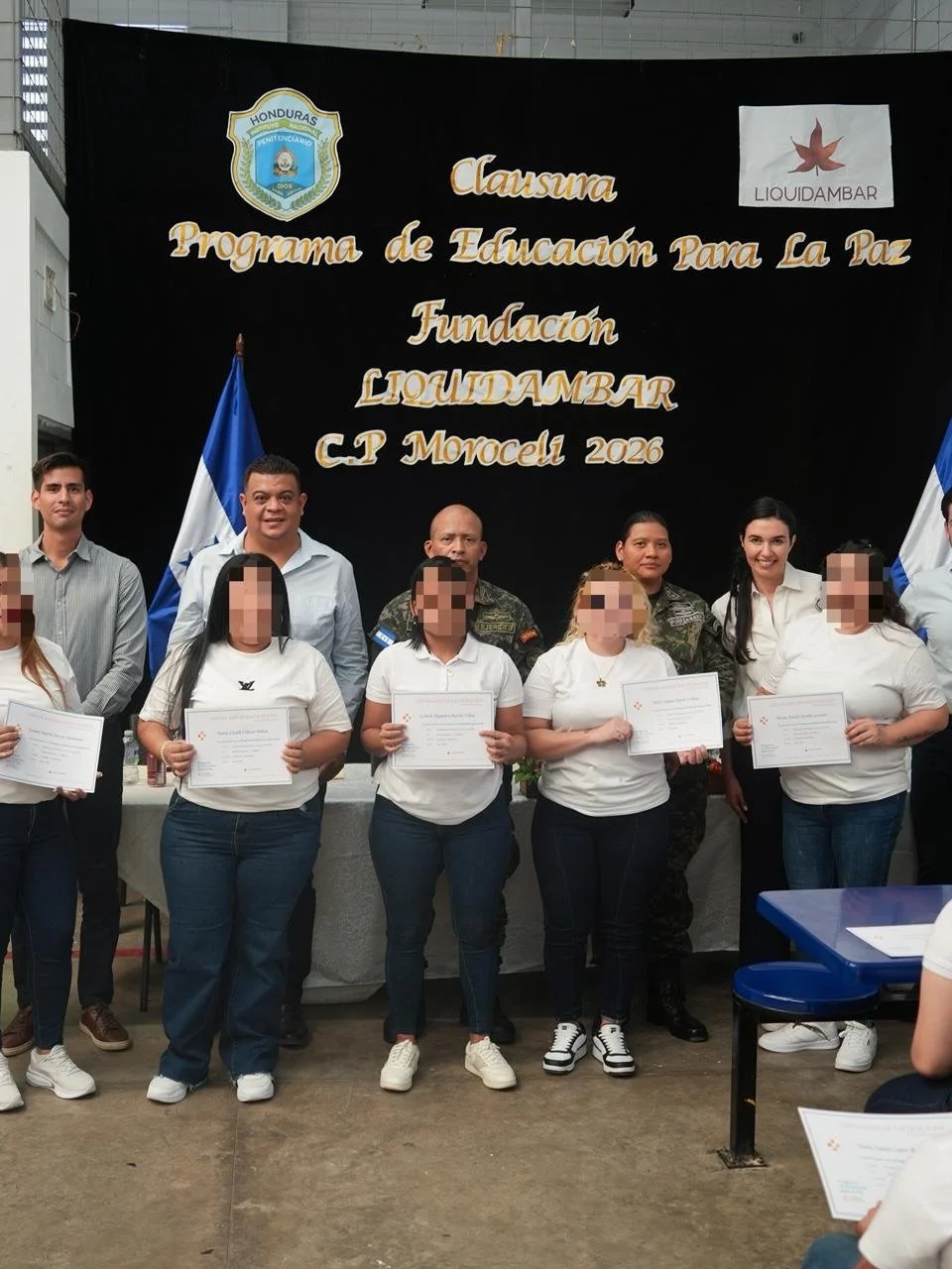 La educaci&oacute;n tambi&eacute;n construye segundas oportunidades.

Cerramos el Programa de Educaci&oacute;n para la Paz en La Tolva, Morocel&iacute;, donde m&aacute;s de 1,500 personas privadas de libertad fueron capacitadas.

Fue una clausura esp