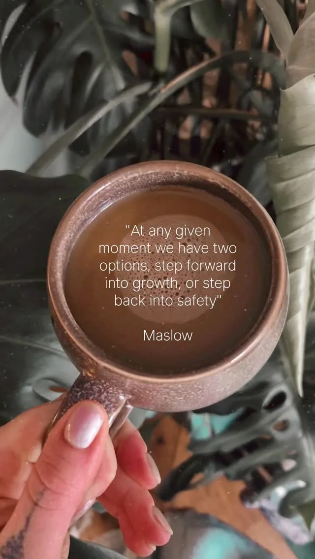 "At any given moment, we have two options, step forward into growth or back into safety," Abraham Maslow
Does this resonate with you? Are you ready to step into your healing journey?
Like, save or comment
#HealingJourney #therapy #well