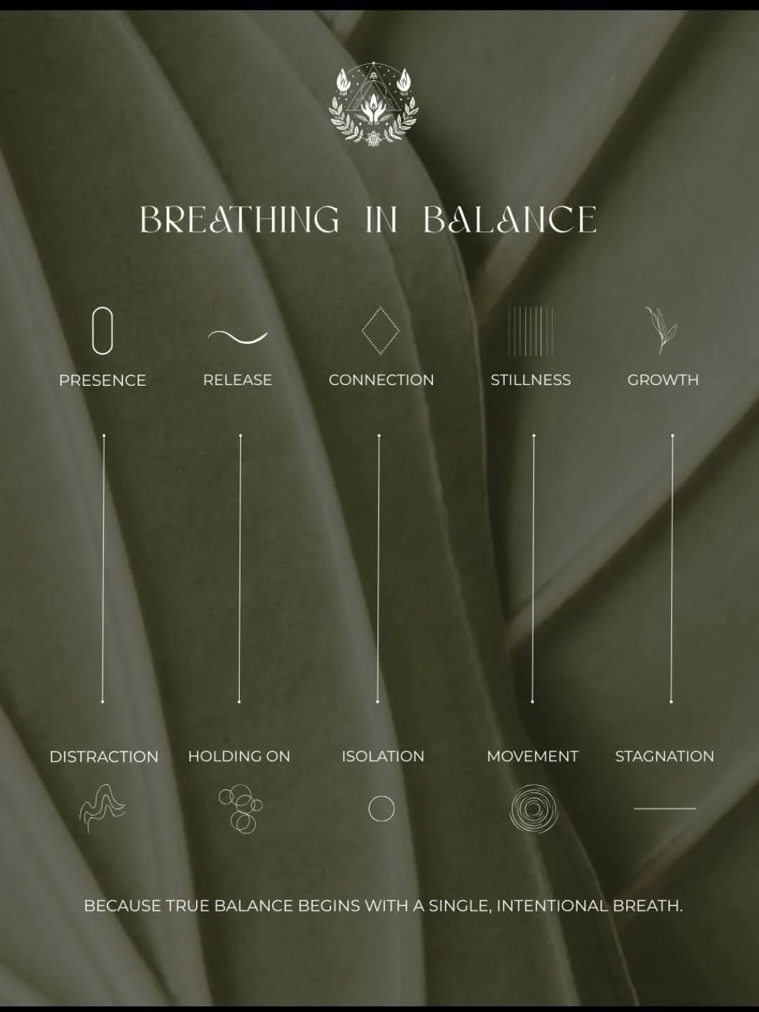 ✨ Each breath is a reminder. Balance isn’t found, it’s created. Inhale softness, exhale weight. Breathe, and let the world align within you 🌿🌙
#BreatheInBalance #FindYourFlow #SoulfulBreath #CalmWithin
