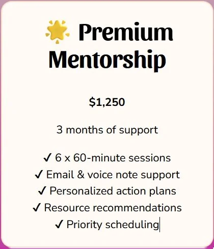 Premium Mentorship