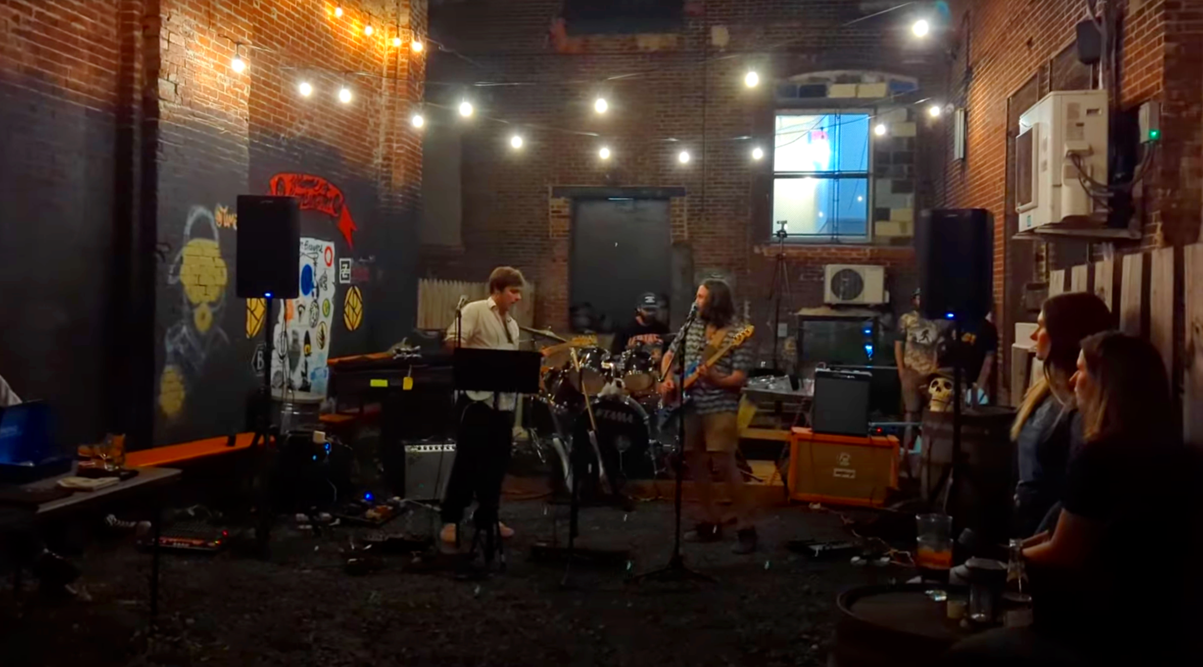 Live music performance at a venue in Philadelphia