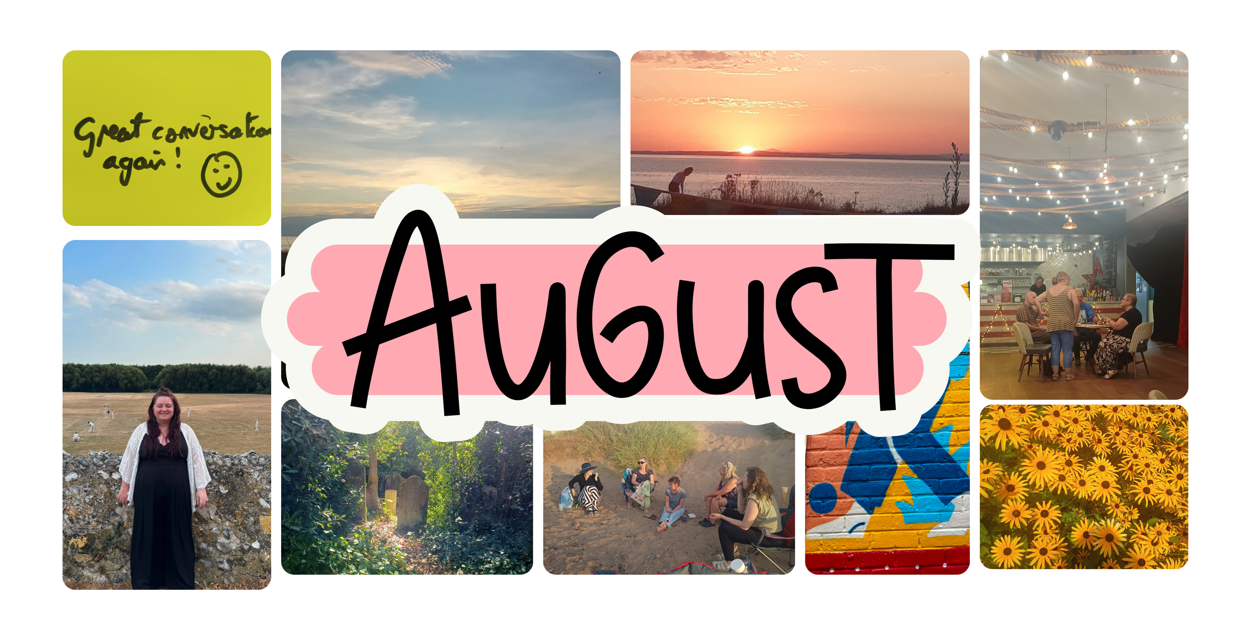 August in Review + Coming Up