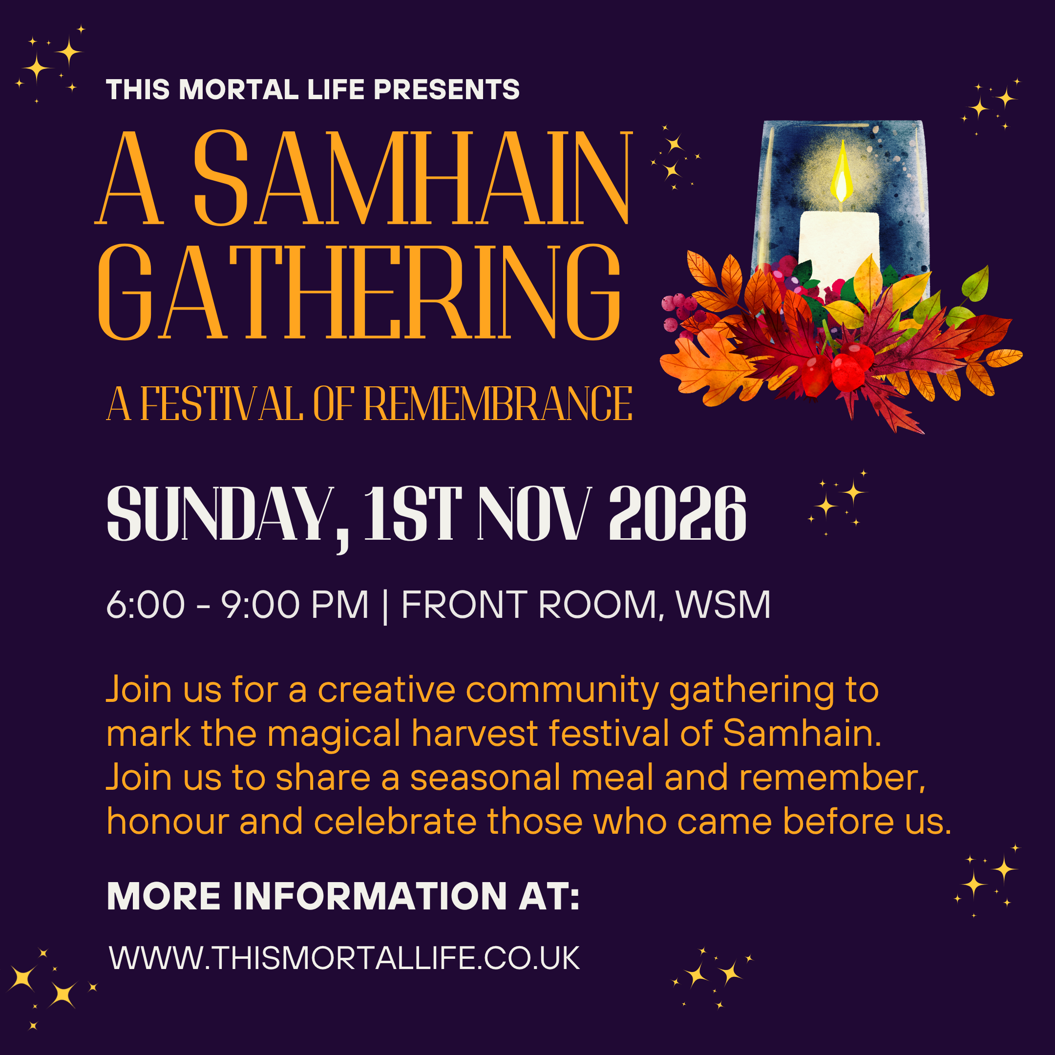 Samhain Seasonal Gathering