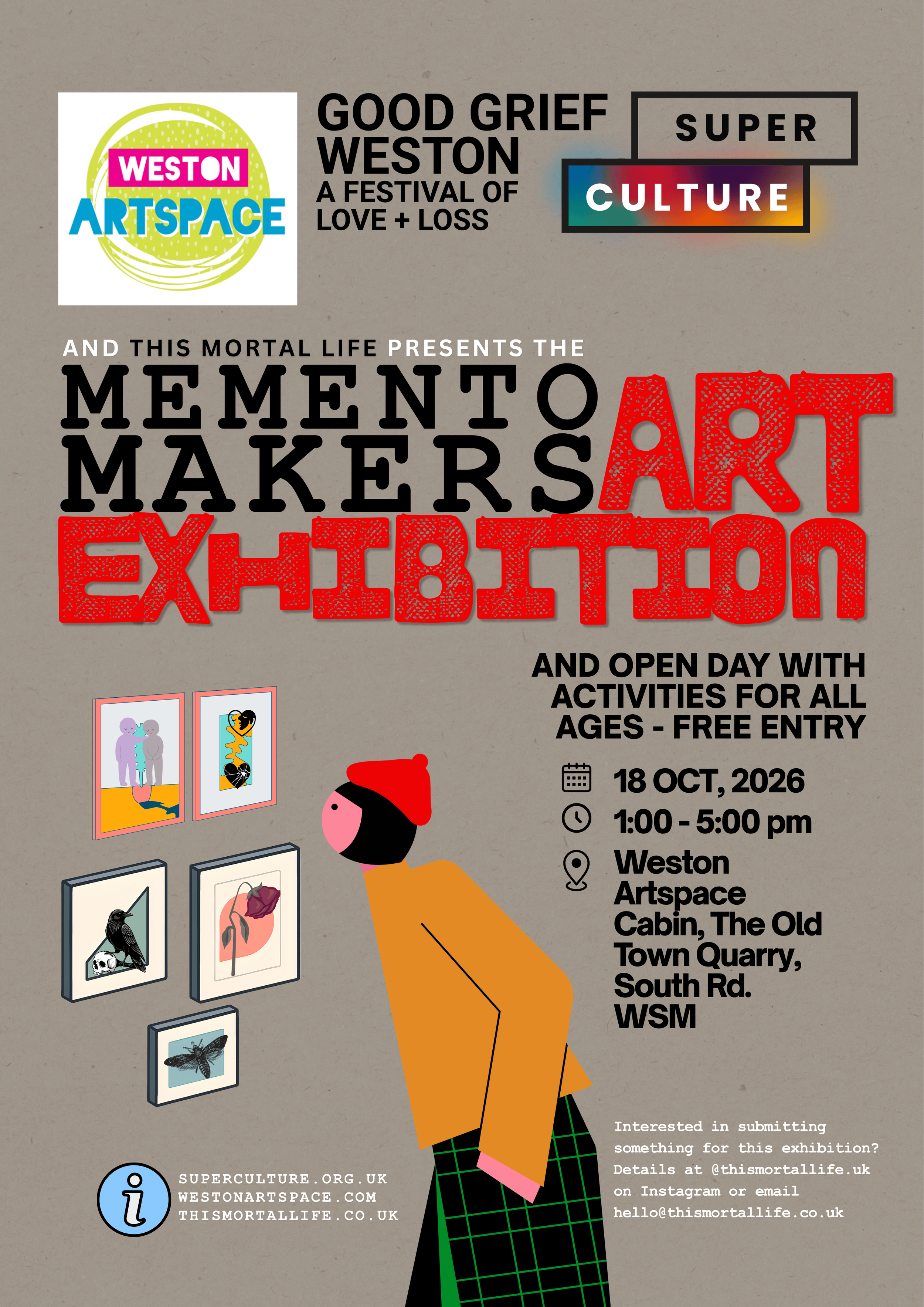 Memento Makers Art Exhibition Poster