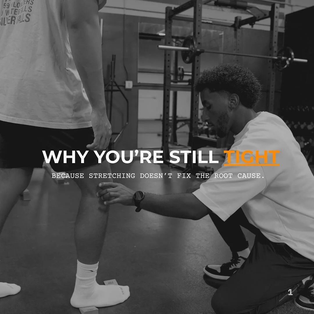 STRETCHING ISN’T FIXING IT
Somewhere along the way, PT got reduced to bands, clamshells, and endless stretching.
And most people assume that’s what “rehab” is supposed to be.
But here’s the problem ⬇️
None of those d