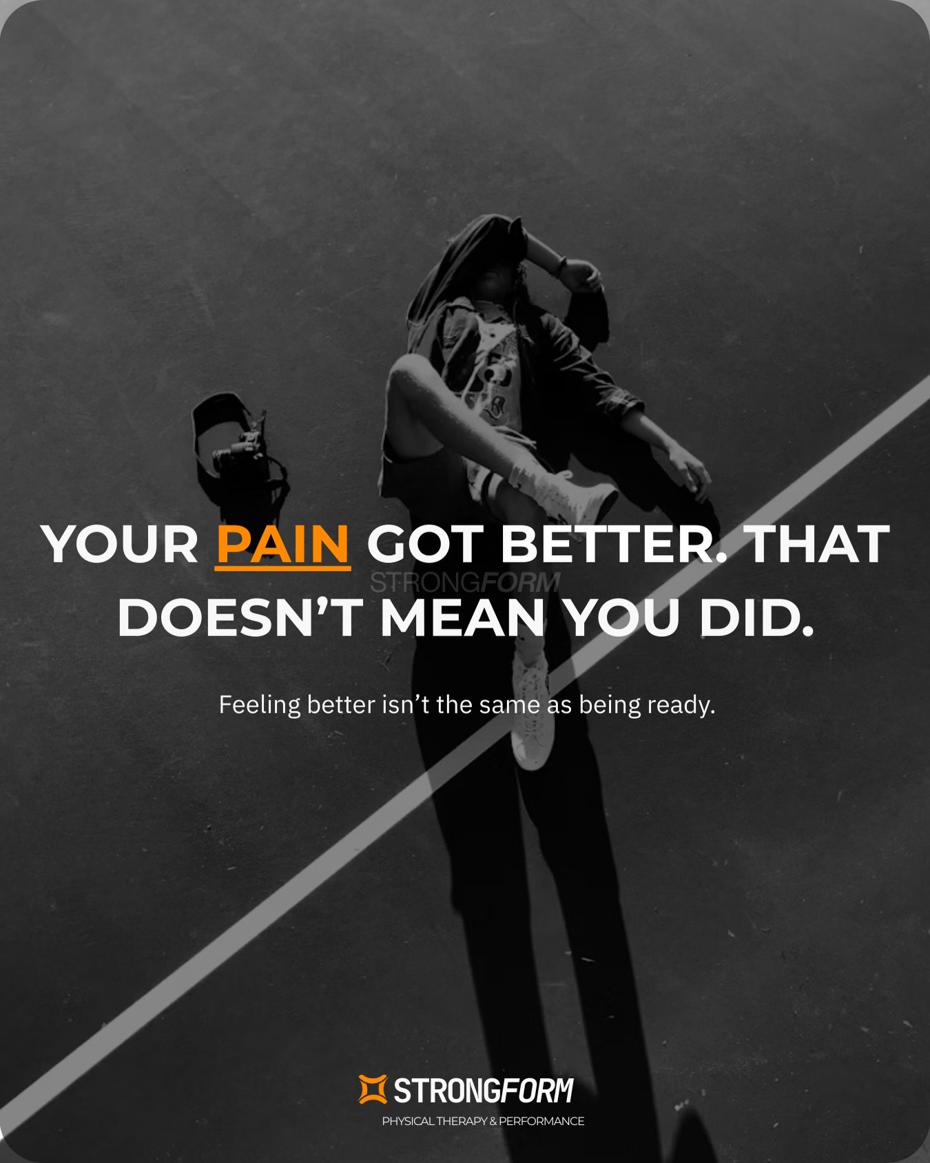 Most people stop when pain decreases.

That feels like progress. But pain going down just means symptoms changed.

It doesn&rsquo;t always mean your body is better prepared.

Real progress looks like this.

You can handle more.
More load.
More reps.

