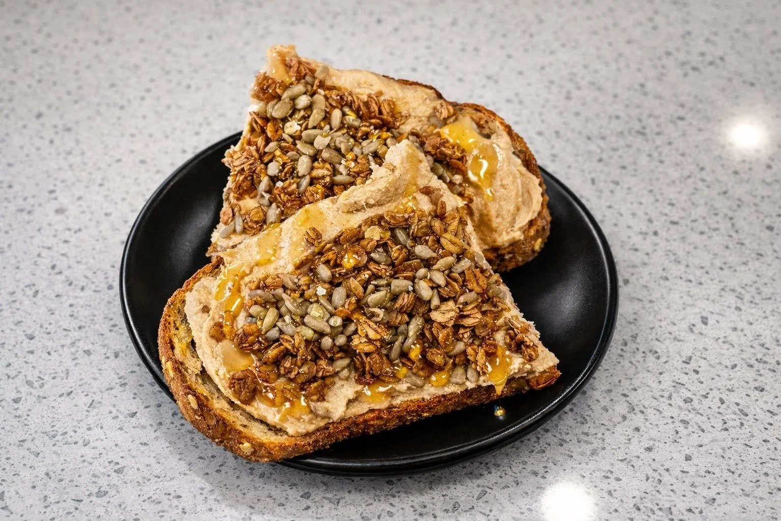 peanut butter ricotta toast