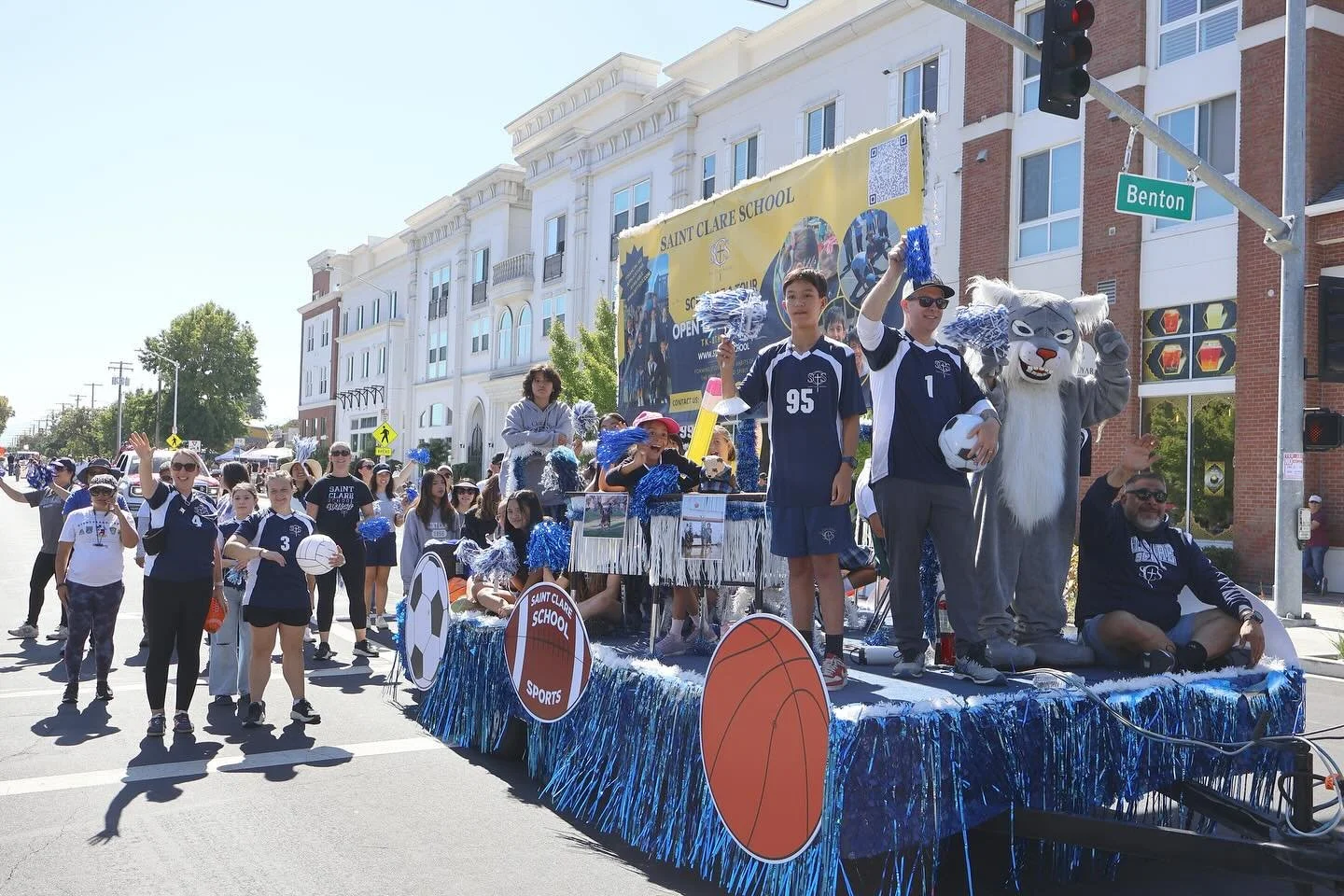 We had an amazing time at this weekend&rsquo;s Santa Clara Parade of Champions! 

Between the fun chants, awesome displays, and fun-filled crowd, this event was the perfect opportunity to showcase our school and sports teams.

Thank you to all the st
