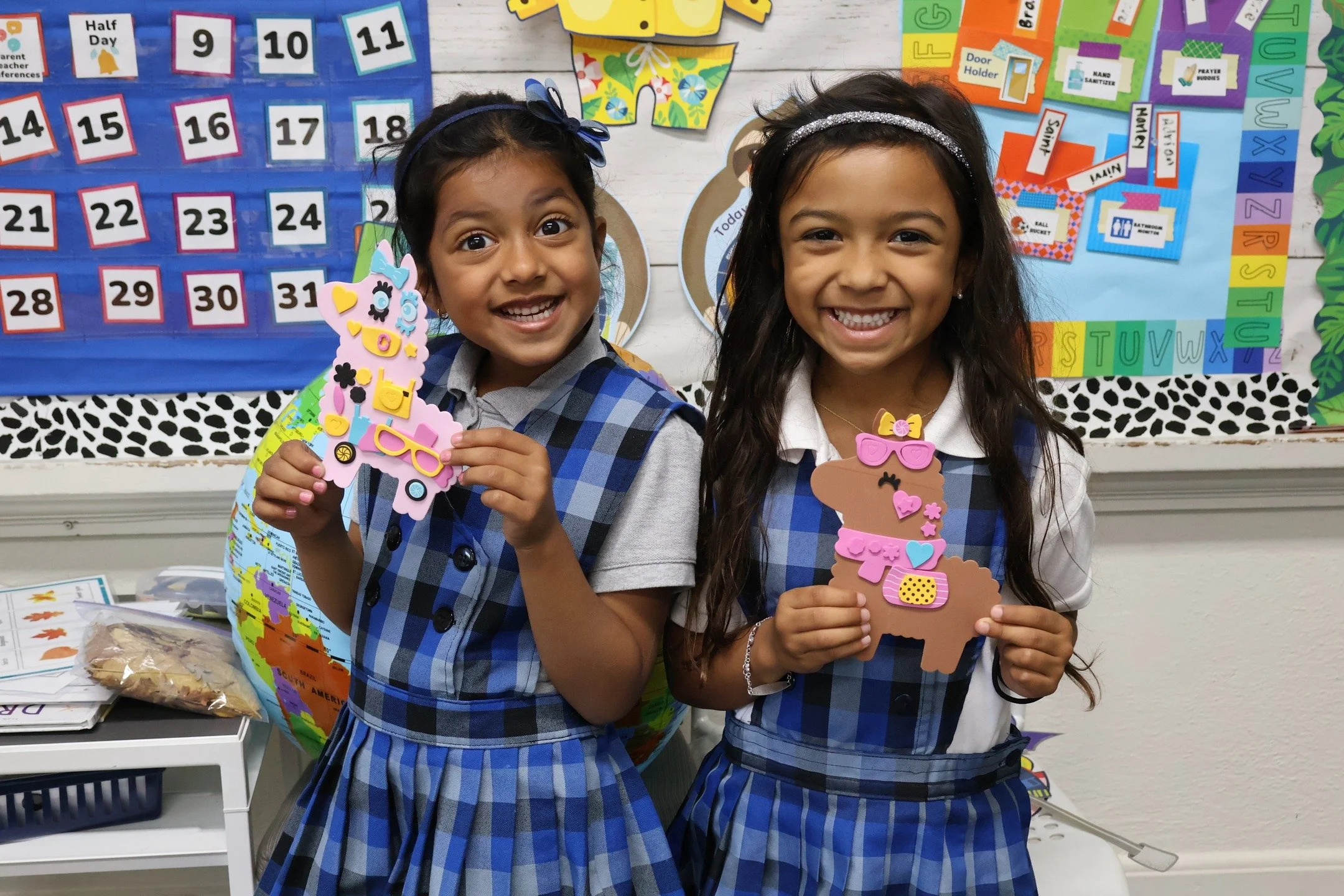 This year's Hispanic Heritage Month may be coming to an end, but our younger students made sure to celebrate along the way! 

Thanks to some awesome parents, each class got to learn about a Hispanic country while doing a fun activity. 

TK&rsquo;ers 