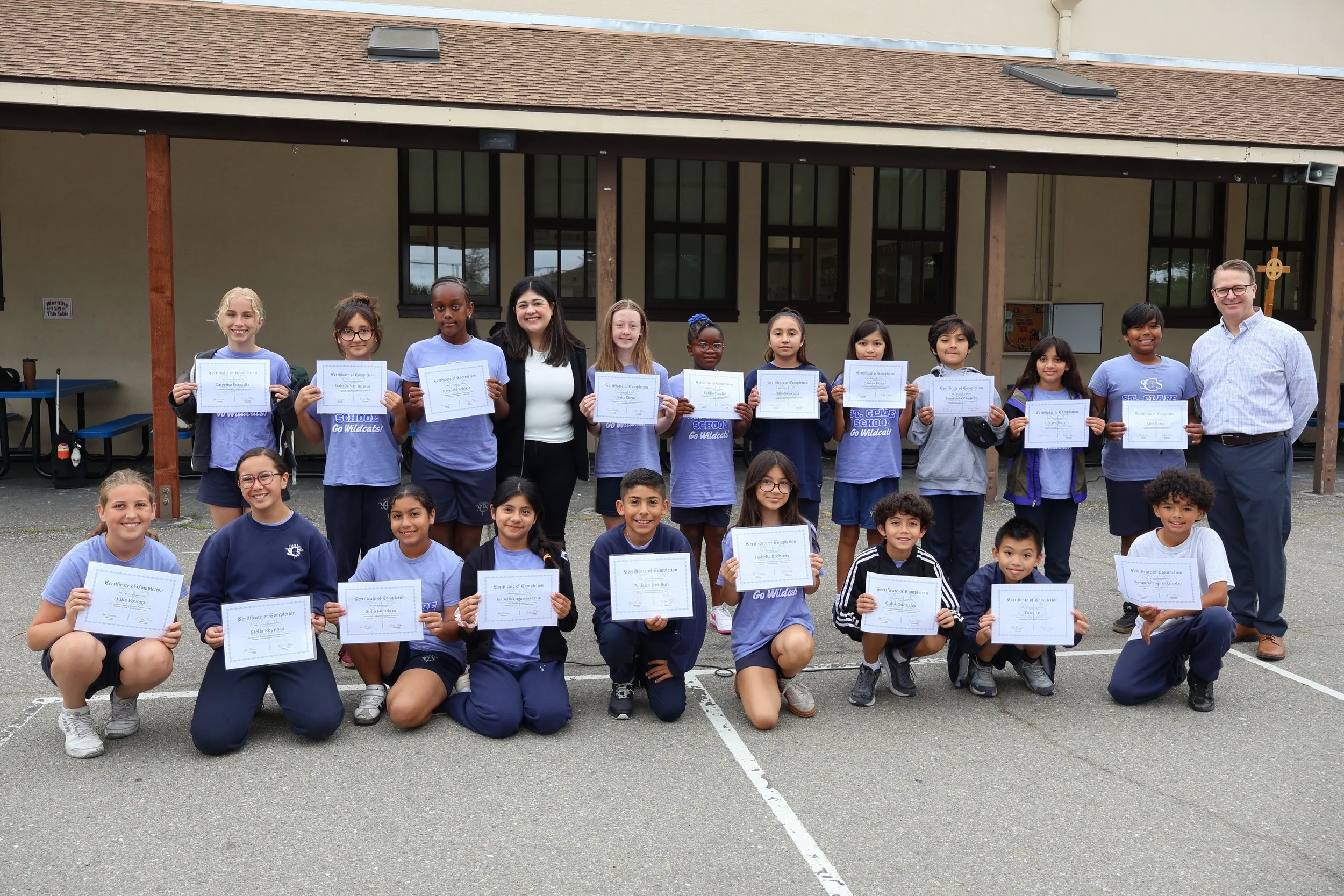 As the graduation festivities continue, we recently celebrated our 5th graders! 

These students have graduated out of our elementary building and, come fall, will be moving across the street to our middle school campus. 

We're incredibly proud of t