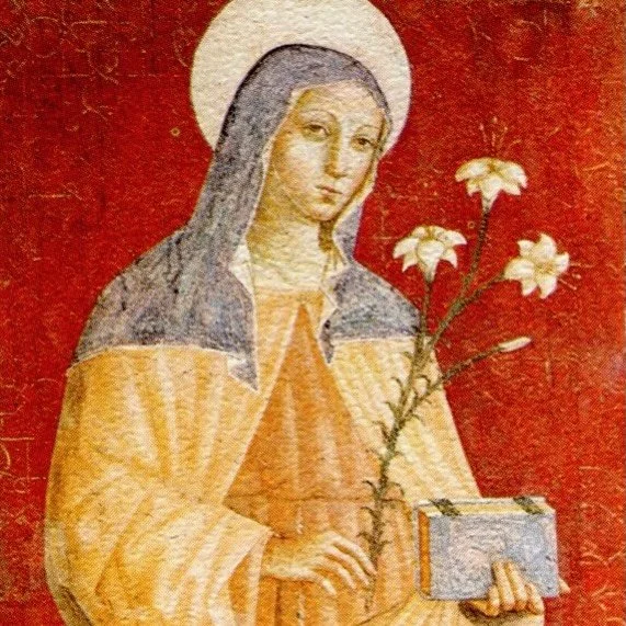 Happy Feast Day of Saint Clare of Assisi! 

In commemoration of the patron Saint of our school, parish, and county, we pray that her example of faith, humility, and devotion continue to inspire our students, families, faculty, and staff each day! #fe