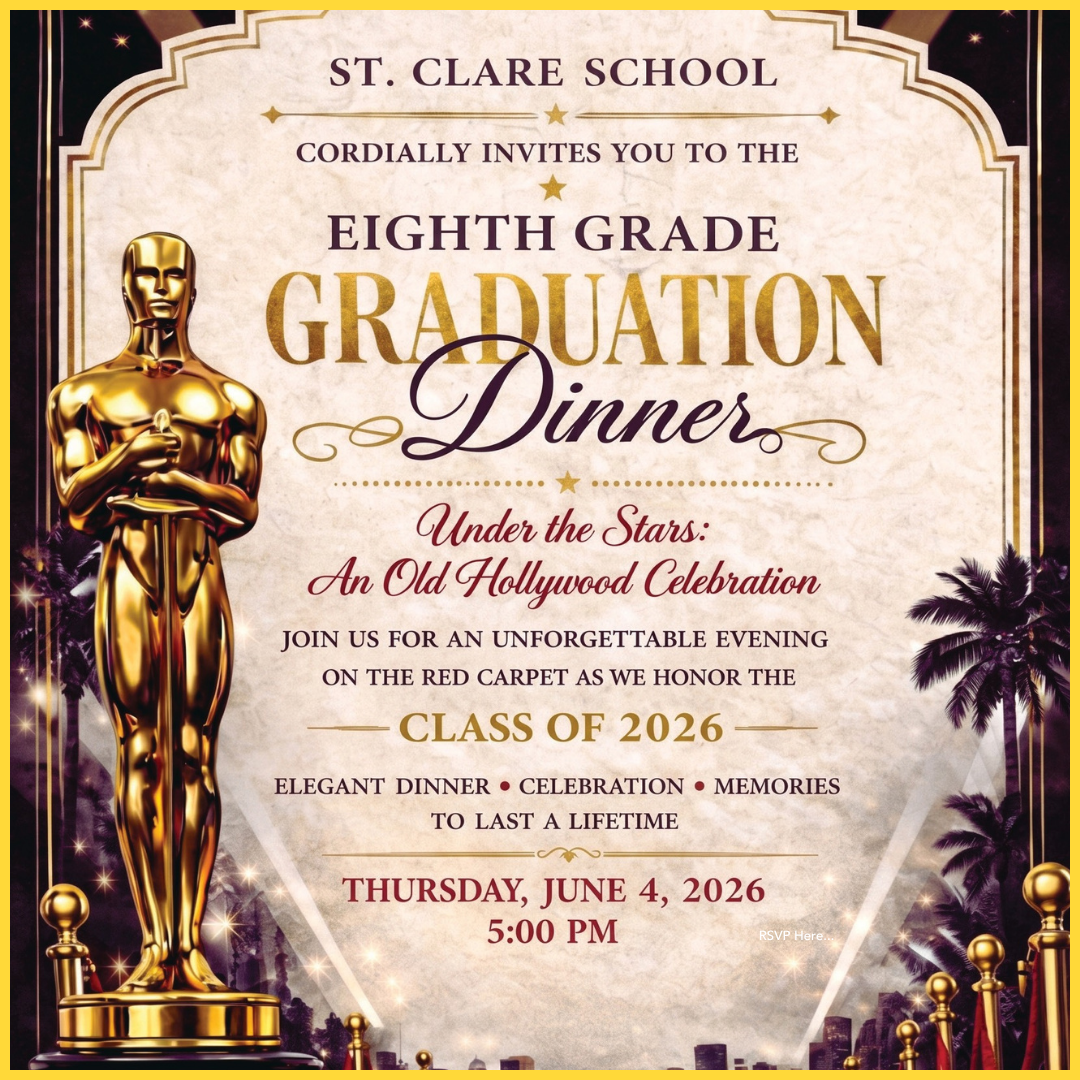 8th Grade Graduation Dinner Entrance Ticket (1 ct.)