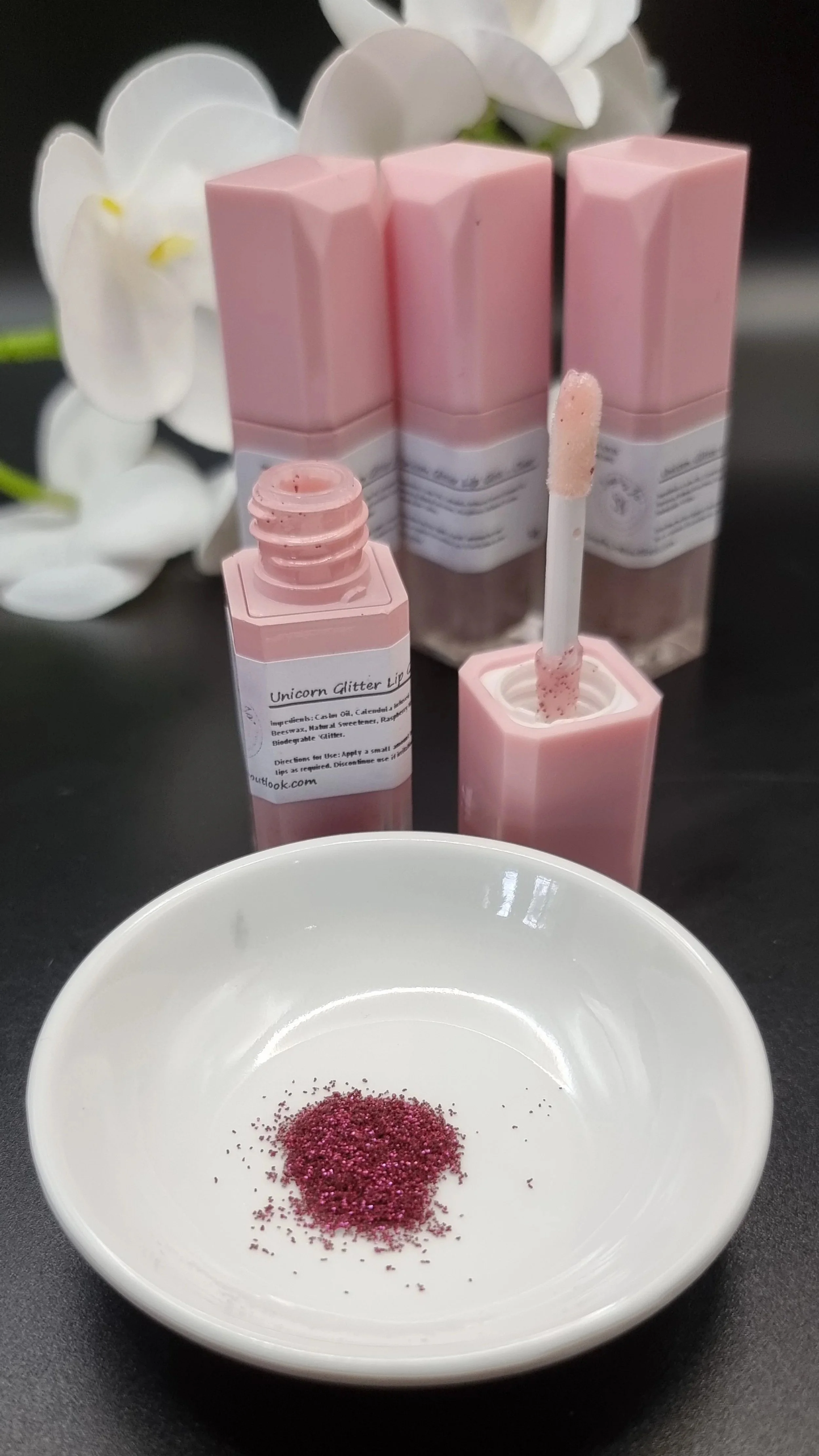 Unicorn Glitter Gloss Pink