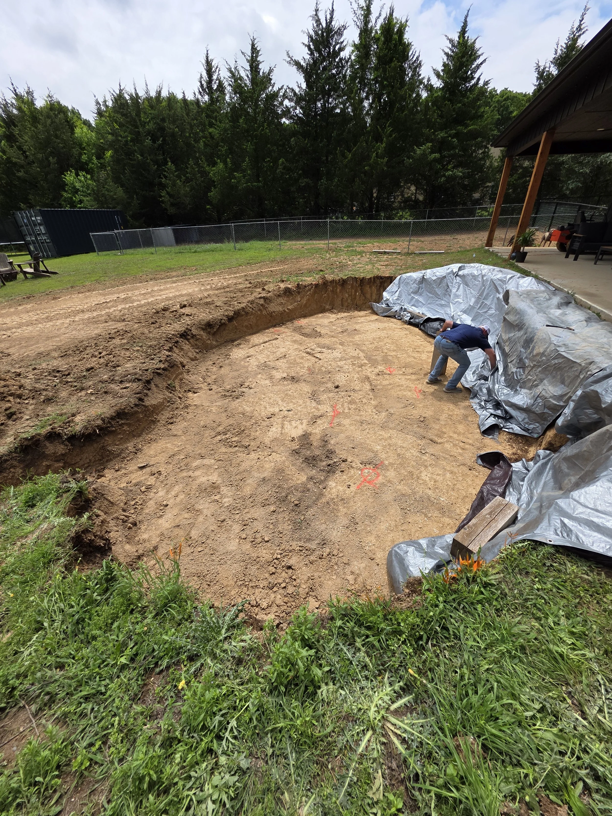 Pool dig out