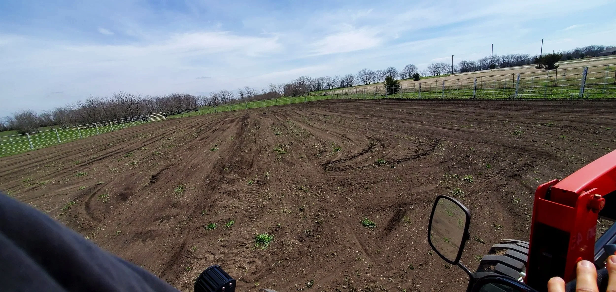 New riding arena