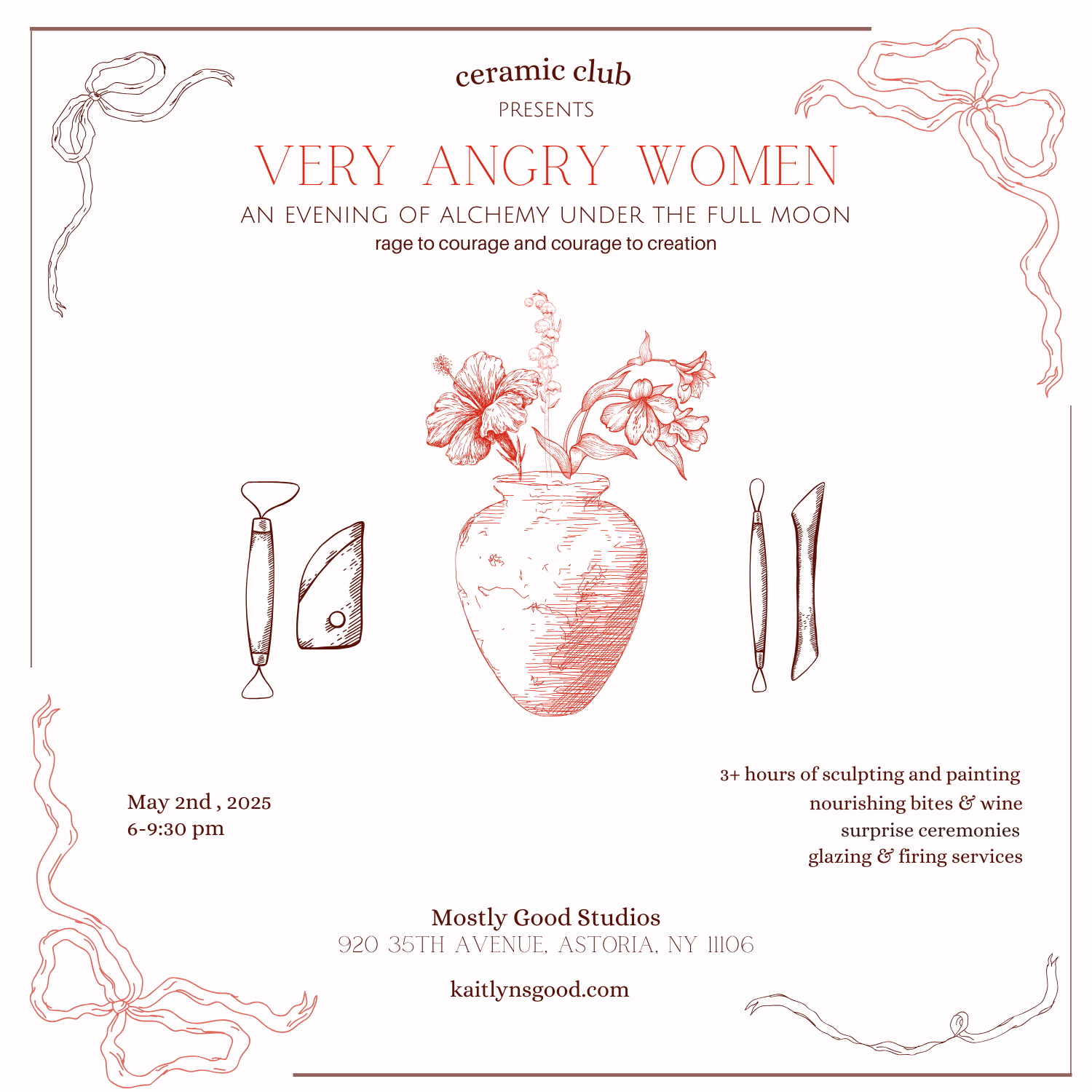 Ceramic Club VERY ANGRY WOMEN
