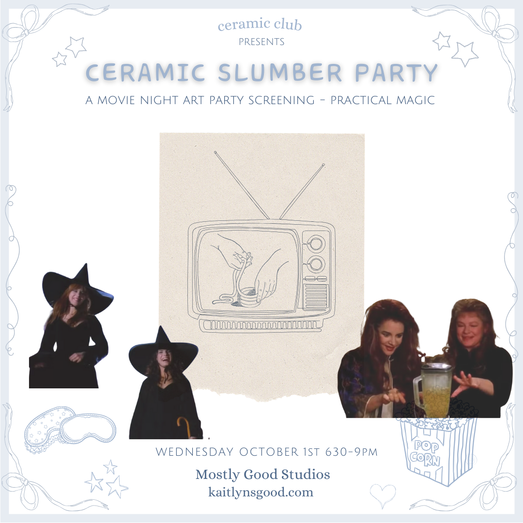 Ceramic Slumber Party - PRACTICAL MAGIC