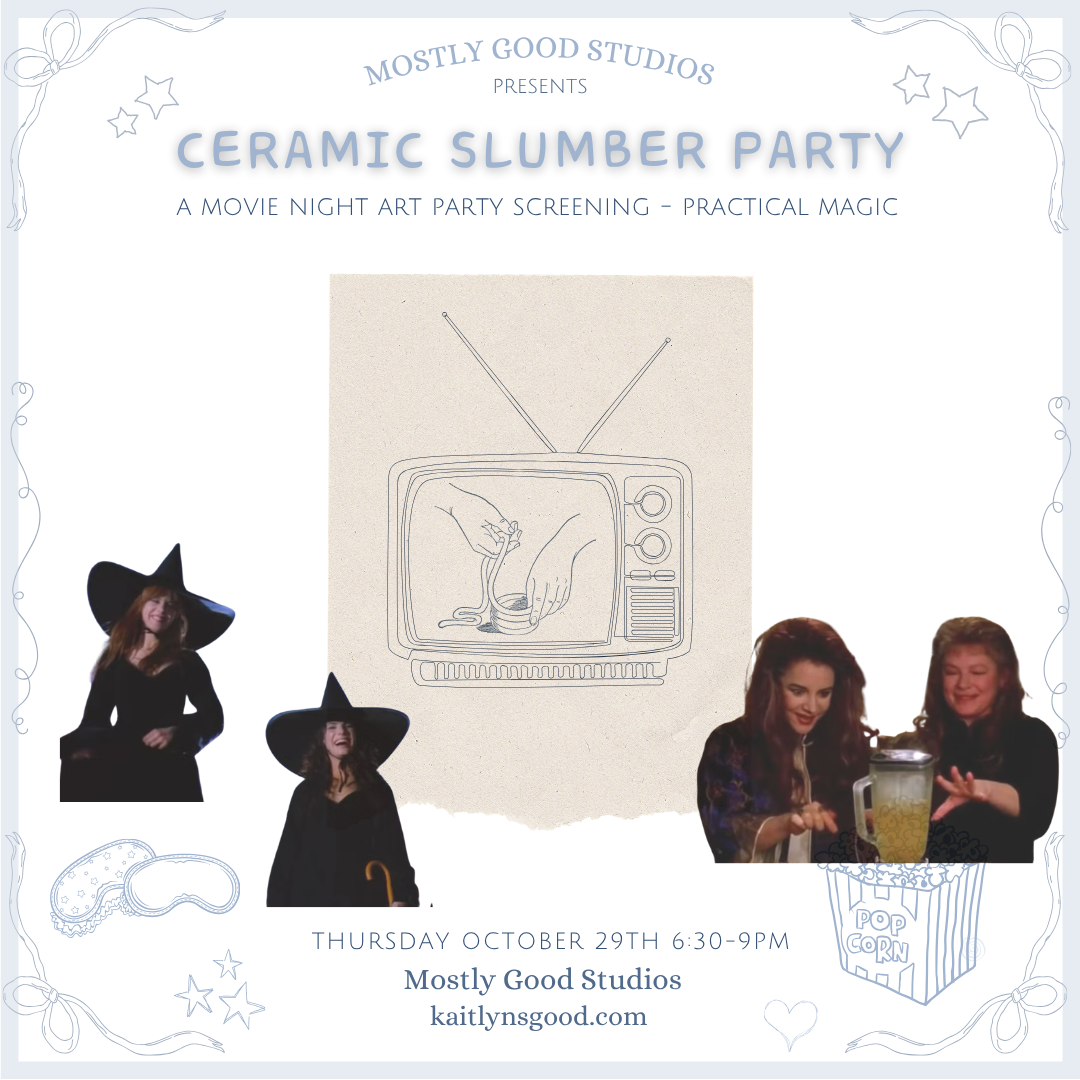 Ceramic Slumber Party - PRACTICAL MAGIC