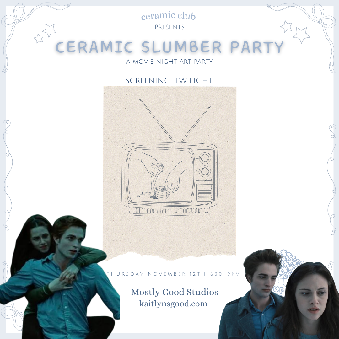 Ceramic Slumber Party - TWILIGHT